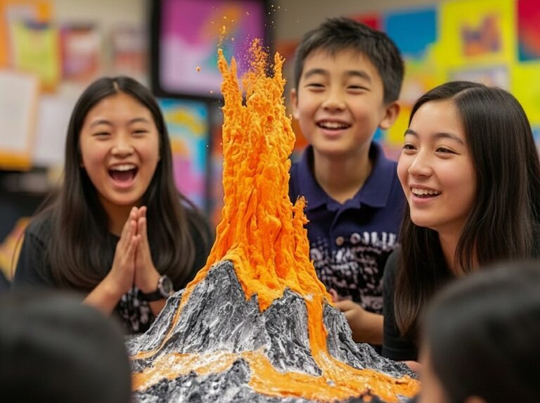 Building a Volcano Model in a Geography Workshop