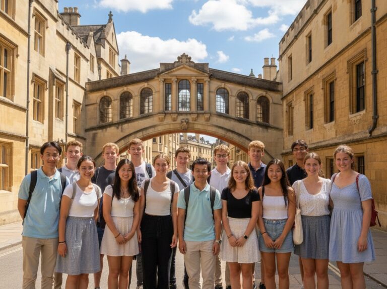 Visiting Oxford in a Future Leadershop Holiday Camp
