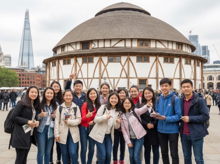 Visiting Shakespeare’s Globe for A English & Literacy Workshop